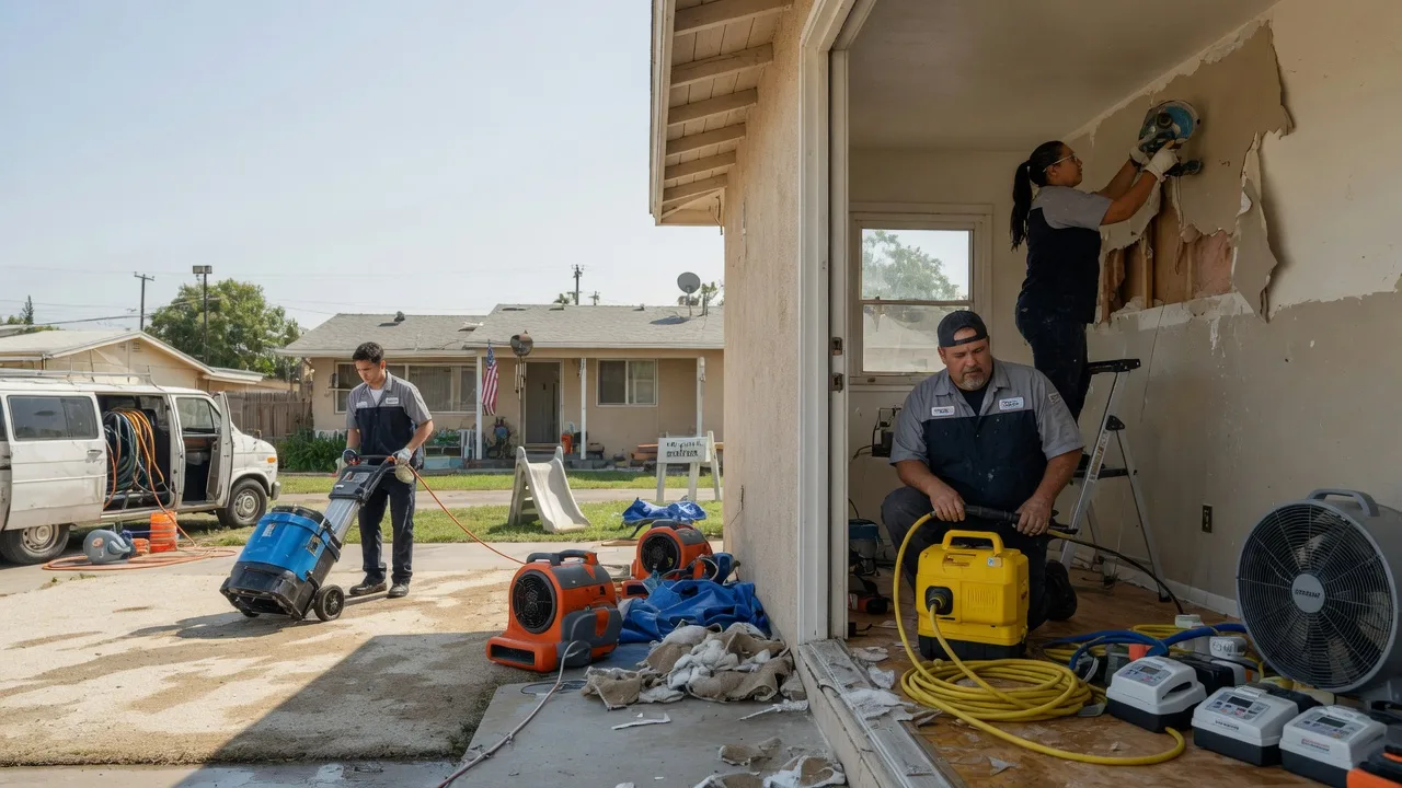 Water Damage Restoration in Evant, TX near me